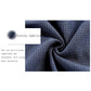 Navy woven golf towel fabric with hook loop