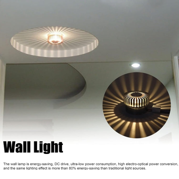 Surface-mounted sunflower LED ceiling light with circular ring glow