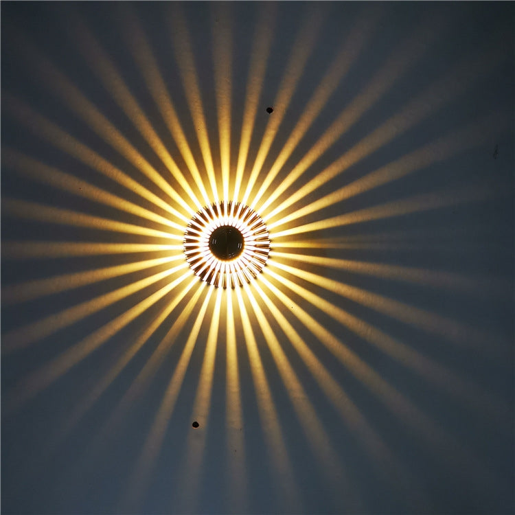LED Aluminum Aisle Light Sunflower Corridor Lamp Decorative Light, Visible Installation 1W, Visible Installation 3W, Invisible Installation 1W, Invisible Installation 3W