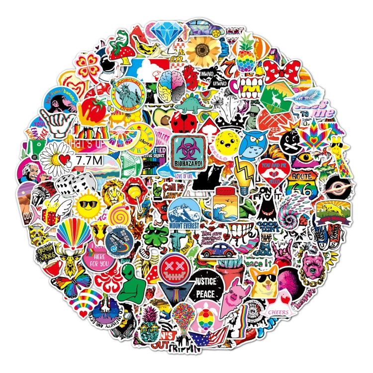 200 Sheets Graffiti Stickers Colorful VSCO Waterproof Vinyl Stickers, Graffiti Stickers