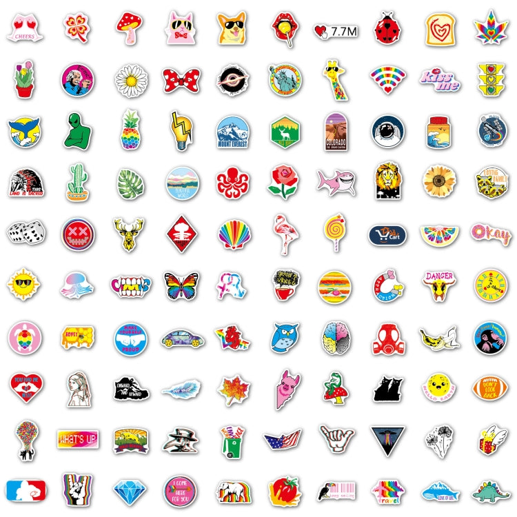 200 Sheets Graffiti Stickers Colorful VSCO Waterproof Vinyl Stickers, Graffiti Stickers