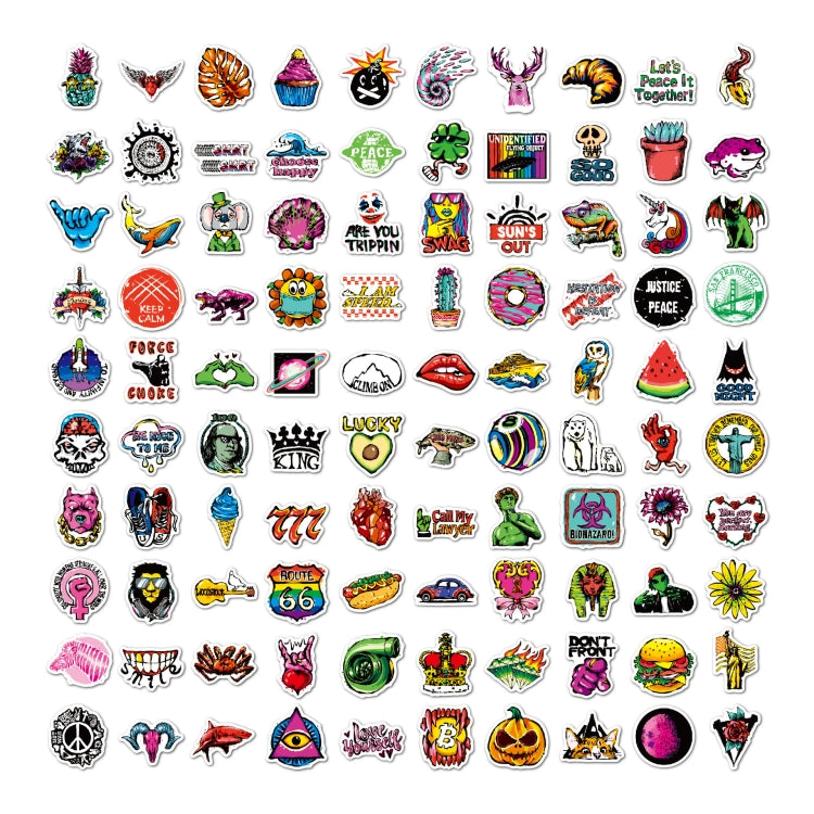 200 Sheets Graffiti Stickers Colorful VSCO Waterproof Vinyl Stickers, Graffiti Stickers