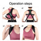 Anti-hunchback Open Shoulder Chest Posture Correction Belt, S, M, L, XL