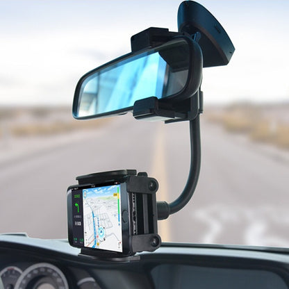 Car Rearview Mirror Hose Bracket Mobile Phone Clip Universal Navigation Bracket, H59+C38