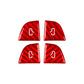 For Tesla Model 3 4pcs/ Set B-type Car Window Switch Stickers
