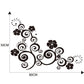 D-908 Summer Flower Totem PVC Car Hood Sticker, D-908
