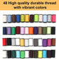 172 In 1 Multifunctional Needle and Thread Tool Set, Spec: Edge Clip, Silver Needles, Edge Clip