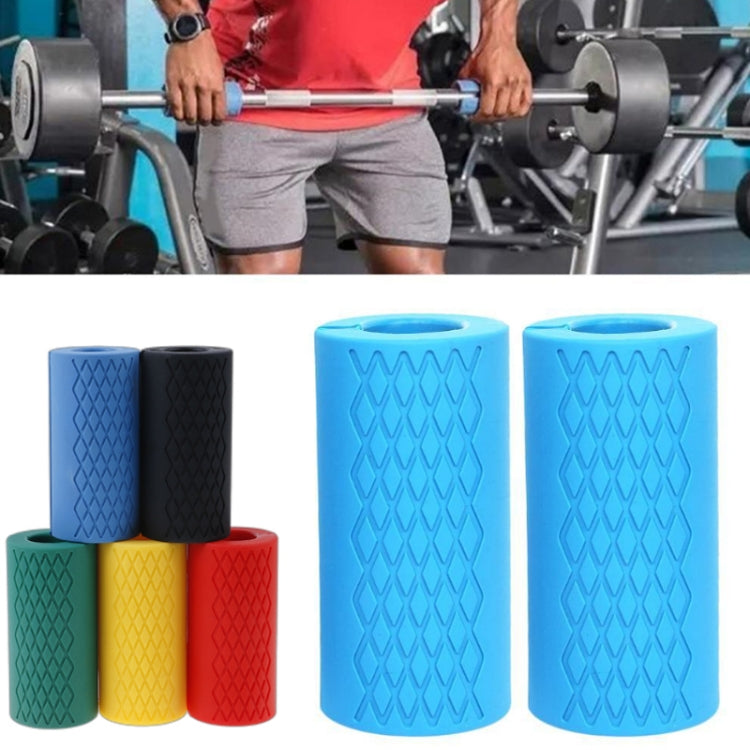 Dumbbell Barbell Grip Silicone Thick Bar Handle