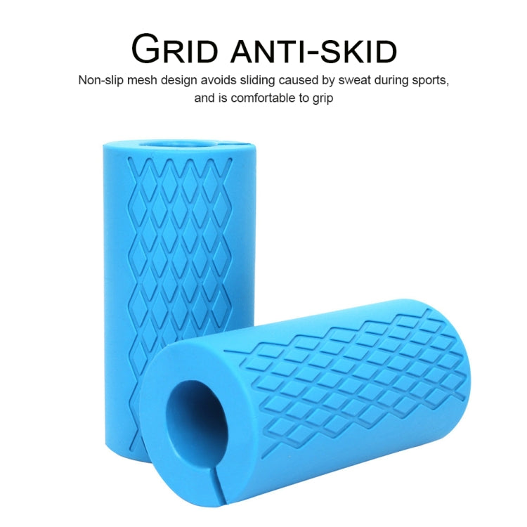 Dumbbell Barbell Grip Silicone Thick Bar Handle