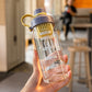 Summer Portable High Temperature Resistant Tea Leaking Plastic Cup, 550ml, 650ml