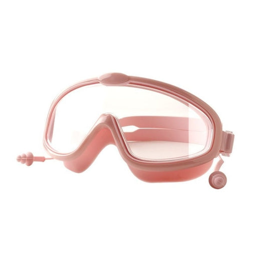 Children Anti-fog Large Frame Swimming Goggles With Conjoined Earplugs, Swimming Goggles With Conjoined Earplugs(Black), Swimming Goggles With Conjoined Earplugs(Pink), Swimming Goggles With Conjoined Earplugs(Yellow)                                   ...