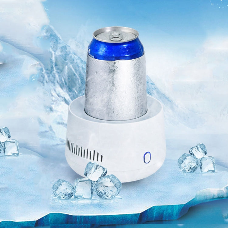 Car Mini Refrigerator Portable Household Freezer Refrigeration Cup, White