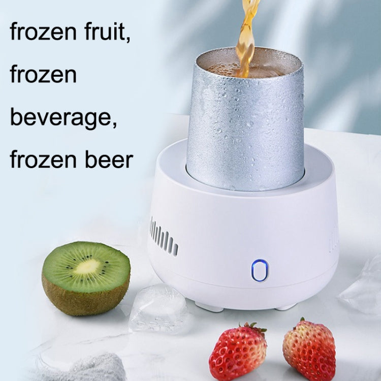 Car Mini Refrigerator Portable Household Freezer Refrigeration Cup, White