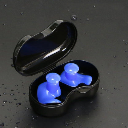 Swimming Waterproof Spiral Silicone Earplugs
