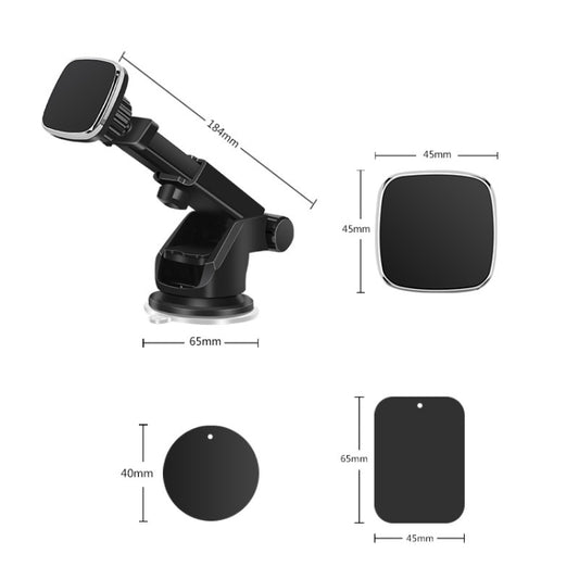 Telescopic Suction Cup Magnetic Suction Car Navigation Desktop Phone Bracket, Car Navigation Desktop Phone Bracket