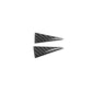 For Chevrolet Corvette C8 Rear Camera Triangle Sticker