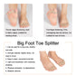 Silicone big foot toe splitter, toe guard worn on the front of the foot
