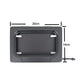 US Motorcycle License Plate Cover Frame Roller Blind License Plate Bracket, Roller Blind License Plate Bracket