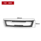 Carbon-fiber style radio panel sticker, 285mm by 60mm layout