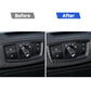 For BMW X1 F48/X2 F39 Dark Light Control Sticker