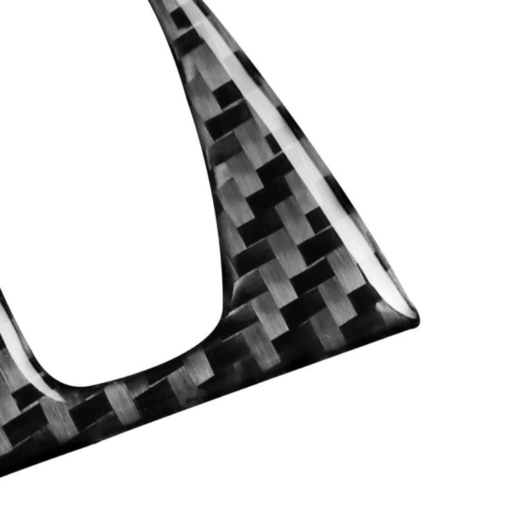 Carbon-fiber textured trim sticker edge in black and gray weave pattern