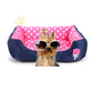 Cartoon Pet Kennel Square Cushion For Small And Medium Pet, S, M, L