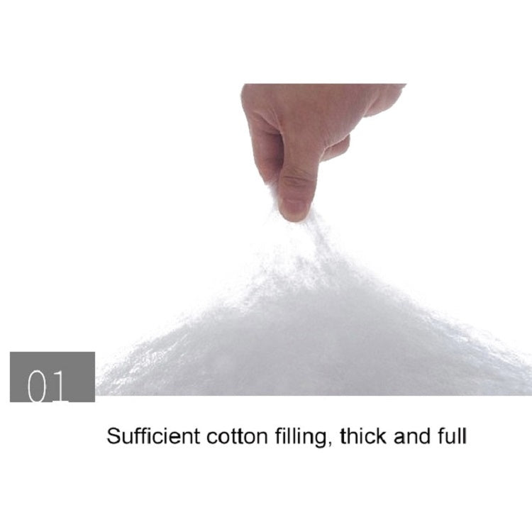 Plush pet bed cotton filling with thick, full soft stuffing
