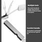 Foldable stainless steel BBQ 3-in-1 tool with comfortable grip handle and multi tools