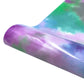 Watercolor tie-dye heat transfer vinyl roll, purple and teal cloud pattern