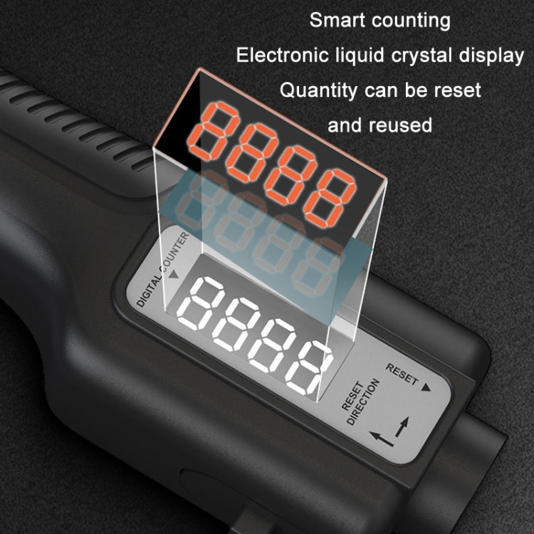 Electronic grip arm trainer digital display for smart counting and reset