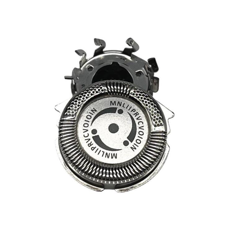 Circular mesh razor blade cartridge with central cutter assembly