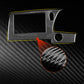 For Chevrolet Corvette C8 Right-Hand Drive Central Control Screen Frame Sticker, Right-Hand Drive