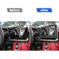For Chevrolet Corvette C8 Left-Hand Drive Central Control Screen Frame Sticker, Left-Hand Drive