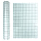 Clear lattice positioning transfer film roll with dark gray grid lines on transparent PVC