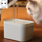 Cat Automatic Circulation Flow Drinking Fountain, US Plug (110V), EU Plug (230V), USB (5V), USB Anti-drying