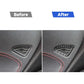 For Chevrolet Corvette C8 2pcs/Set Car Door Air Vent Sticker