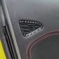 For Chevrolet Corvette C8 2pcs/Set Car Door Air Vent Sticker