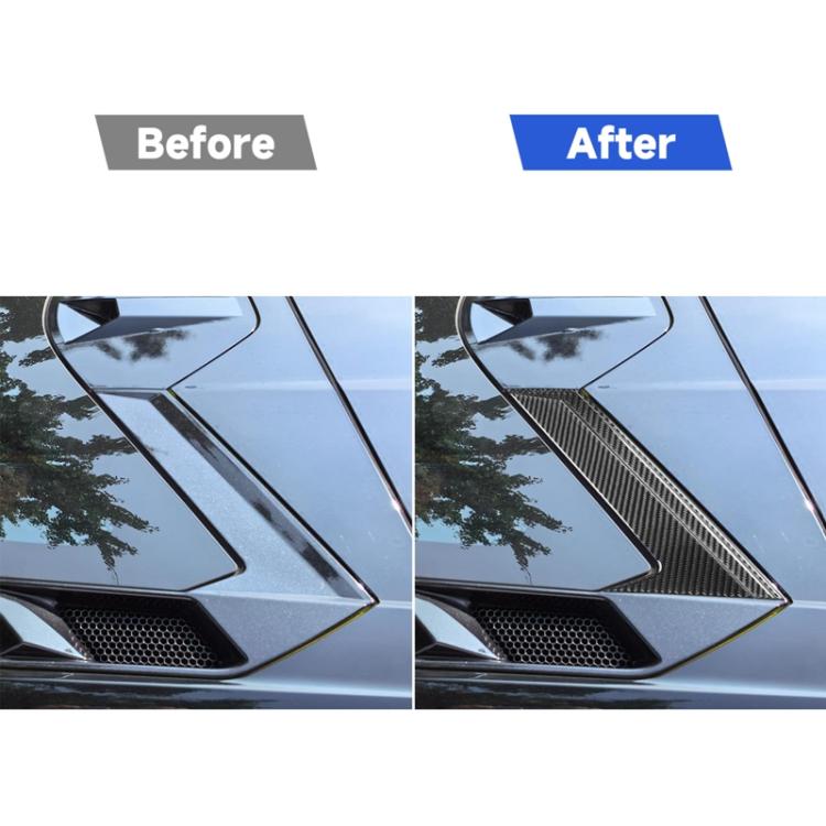 For Chevrolet Corvette C8 6pcs /Set Roof Camera Frame Sticker