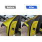 For Chevrolet Corvette C8 2pcs /Set Car Door Decorative Sticker