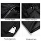 Heated vest details: smooth zipper, hidden USB port, practical pockets, windproof hem