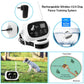 IP67 rechargeable wireless dog fence training transmitter and receiver collar system