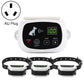 Wireless electric dog shock collar set with controller and three receivers, AU plug