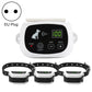 Wireless dog fence shock collar system with EU plug and three receiver collars