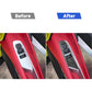 For Chevrolet Corvette C8 2pcs /Set Right-Hand Drive Lift Button Decorative Sticker, Right-Hand Drive