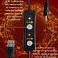USB Electric Heating Outdoor Windproof And Warm Knitted Hat, 24x24cm