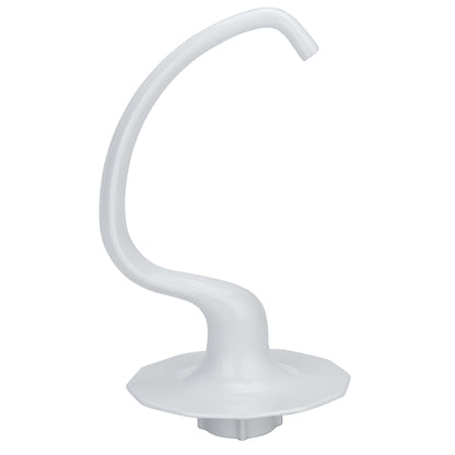 White dough hook attachment for 6QT bowl-lift stand mixers (K5ADH-16)