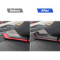 For Chevrolet Corvette C8 6pcs /Set Inner A-Pillar Speaker Sticker