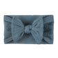 Soft Jacquard Nylon Children Headwear Baby Bow Headband