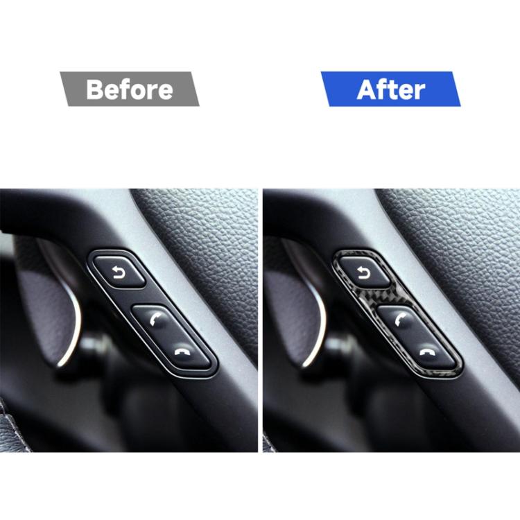 For Infiniti G35/G37/G25/Q60 2pcs /Set Steering Wheel Answer Button Sticker