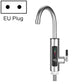 Smart Household Digital Display Instant Hot Kitchen Electric Faucet, Plug:, EU Plug, US Plug, UK Plug